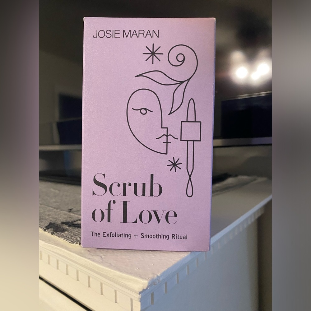 Brand new, never open Josie Maran scrub